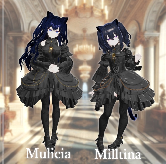 ネコ屋『Luna_Reverie』複数アバター対応