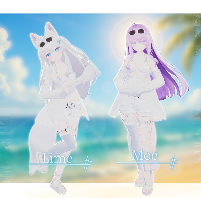 ネコ屋『Sea Through』複数アバター対応