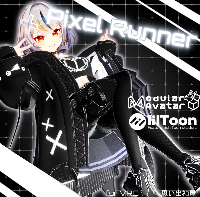 ﾈｺ屋『Pixel Runner』複数アバター対応