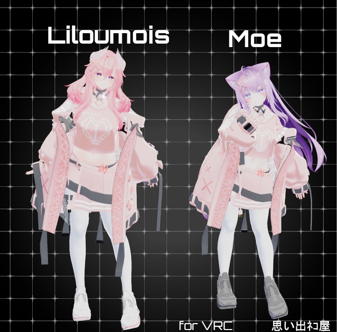 ネコ屋『Pixel Runner』複数アバター対応