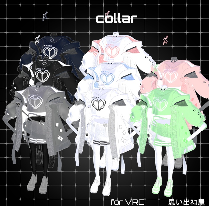 ネコ屋『Pixel Runner』複数アバター対応