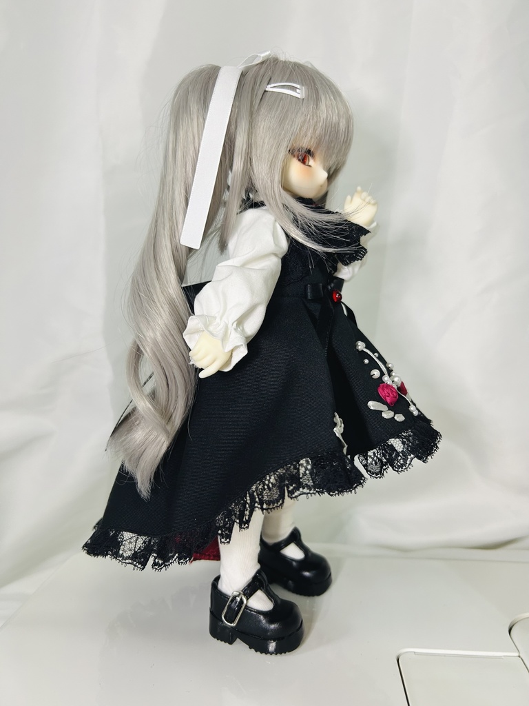 赤薔薇逆十字ドレスセット Tinyfox 1/6サイズ