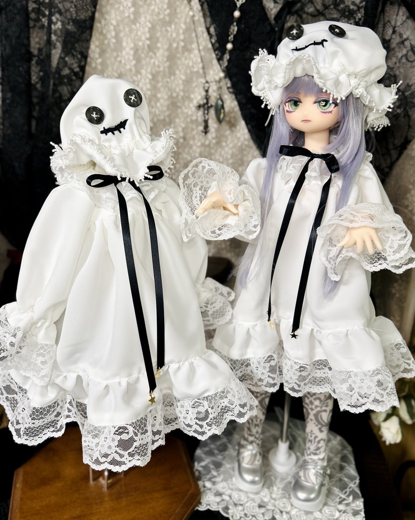 おばけネグリジェ　MDD 1/4ドール服　フリーサイズ
