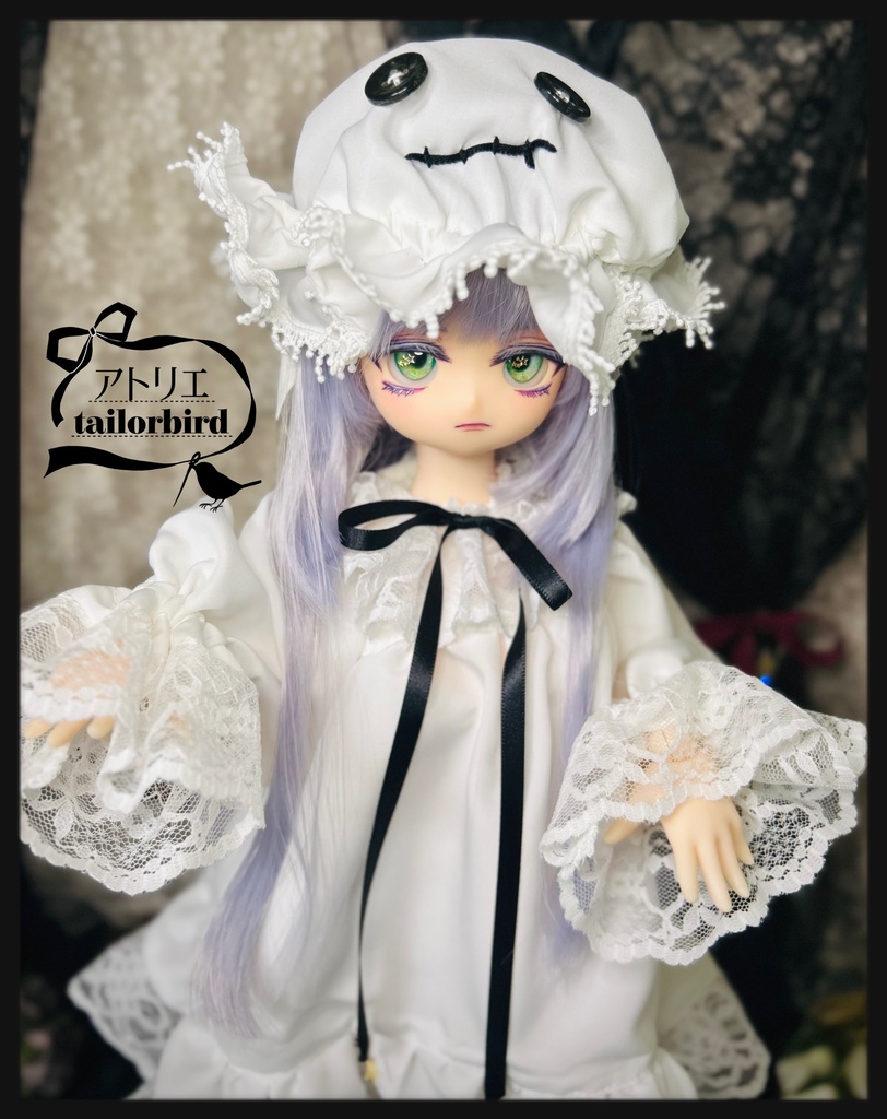 おばけネグリジェ　MDD 1/4ドール服　フリーサイズ