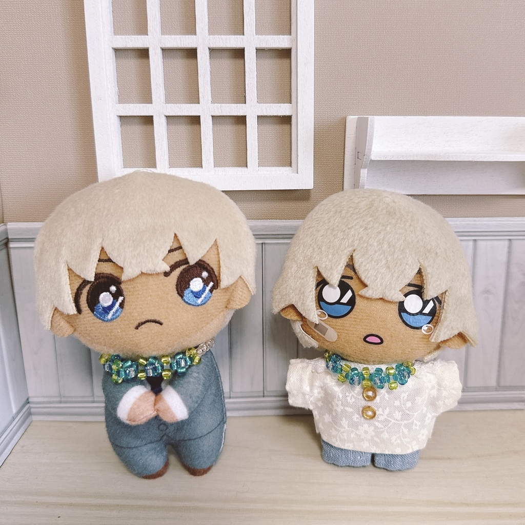 ぬいのネックレス あじさい