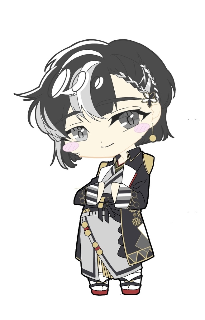 連結アクリルキーホルダー