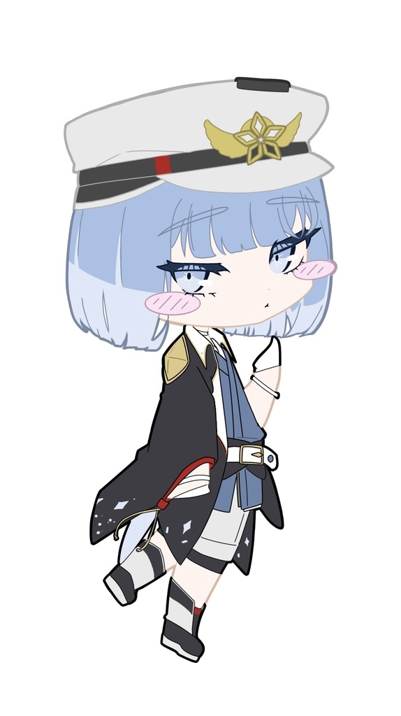 連結アクリルキーホルダー