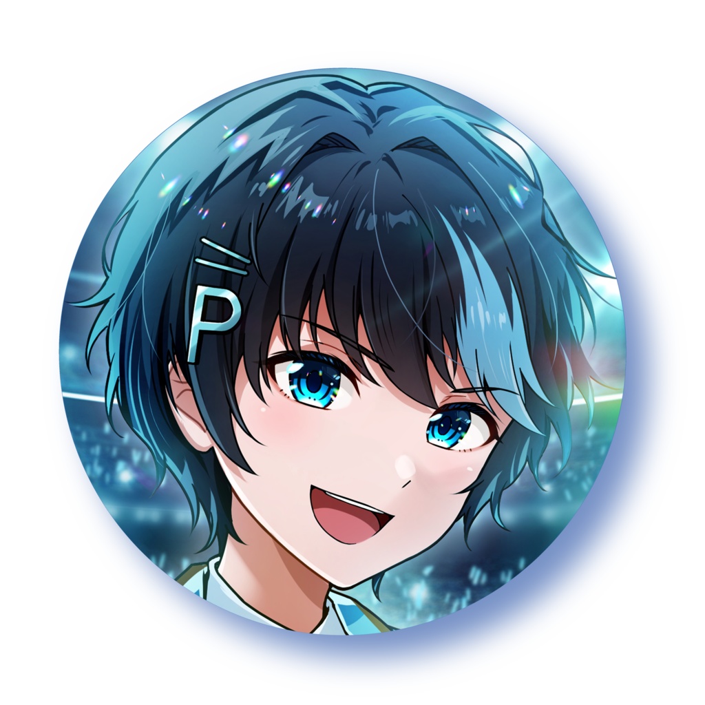 缶バッジ パルオくん 桃源暗鬼 パルコ 缶バッジ 皇后崎迅 初期グッズ 桃源暗鬼 PARCO 缶