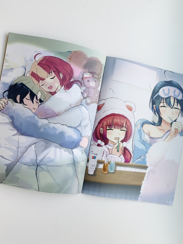 新刊『aomari vol.02』ホロライブ火威青×宝鐘マリンイラスト本【非公式】