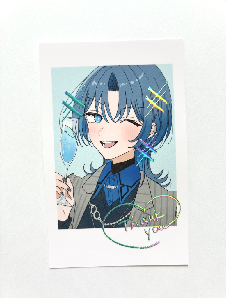 new青くんチェキ風カード【非公式】