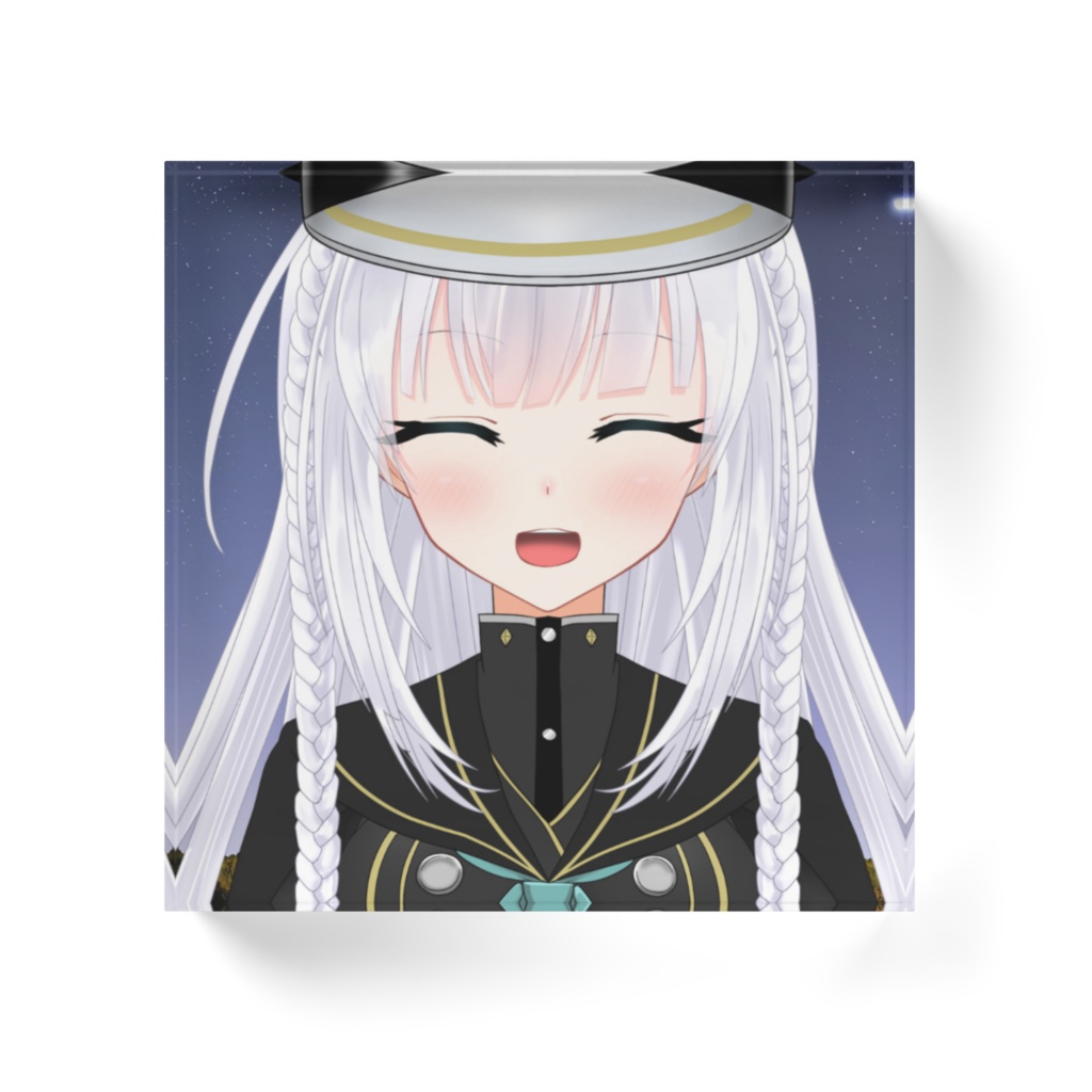 笑顔カトレアのアクリルスタンドブロック♪