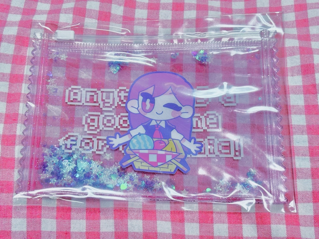 マリ グリッタービニールポーチ(再販)