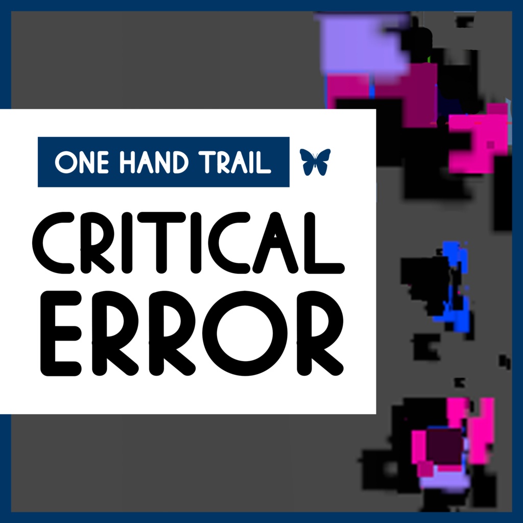 Critical Error (Glitchy) Hand Trail for VRChat