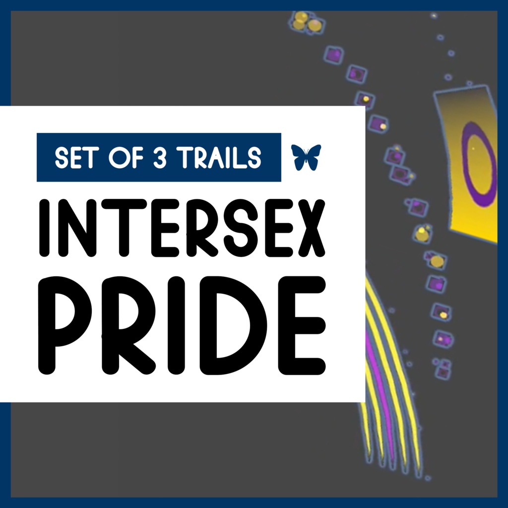 Intersex Pride Trail Set for VRChat