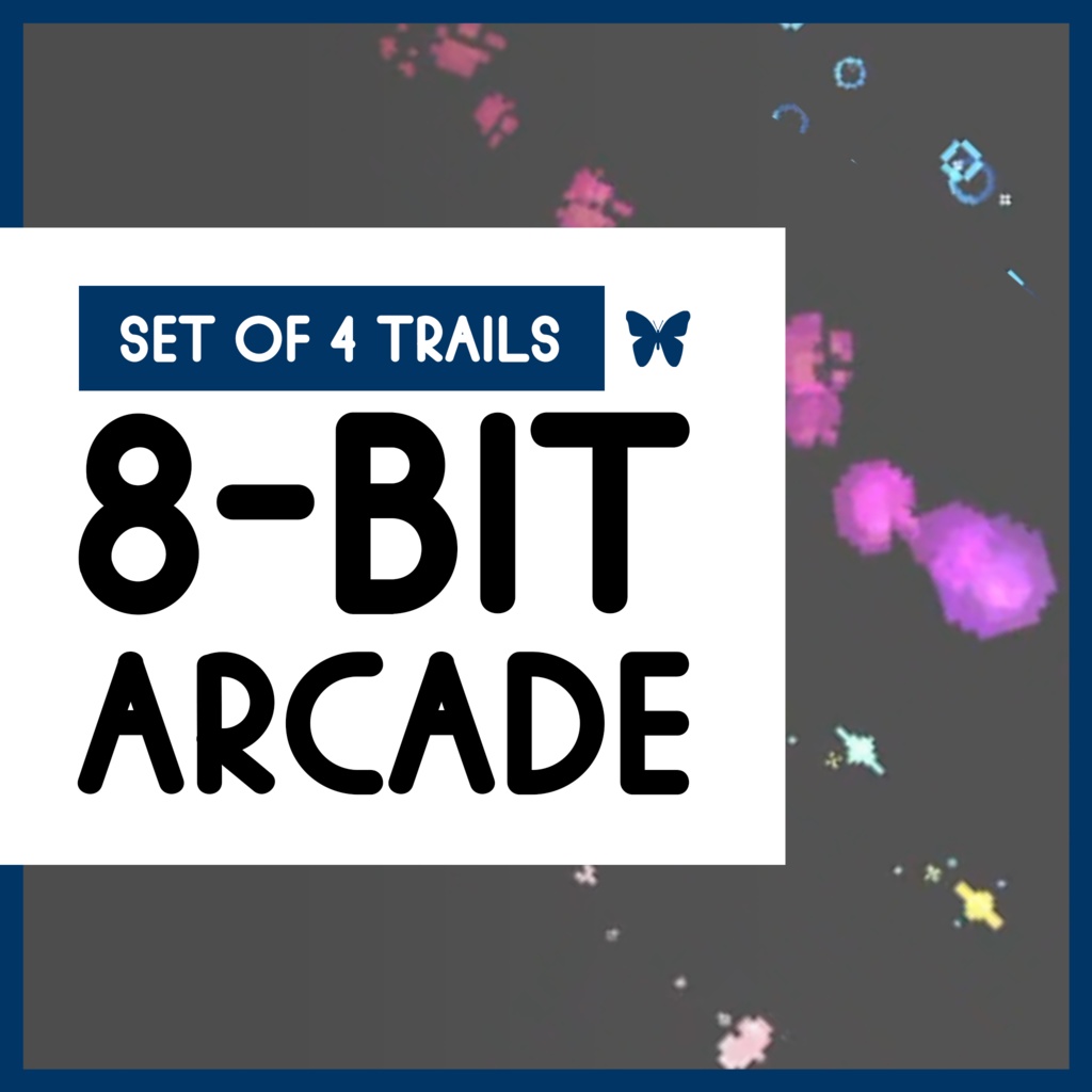 8-Bit Arcade Hand Trails for VRChat