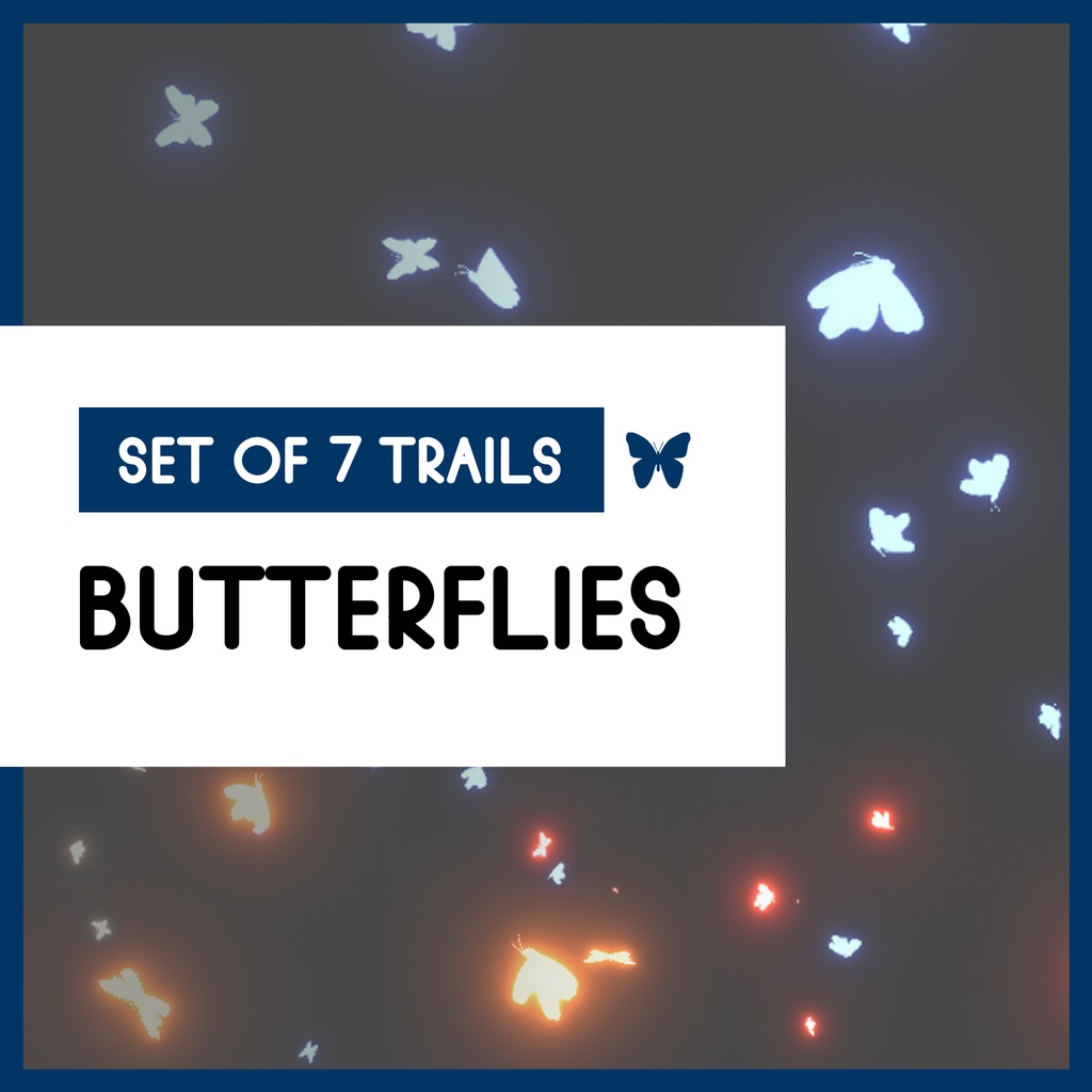 Butterfly Trail Set for VRChat