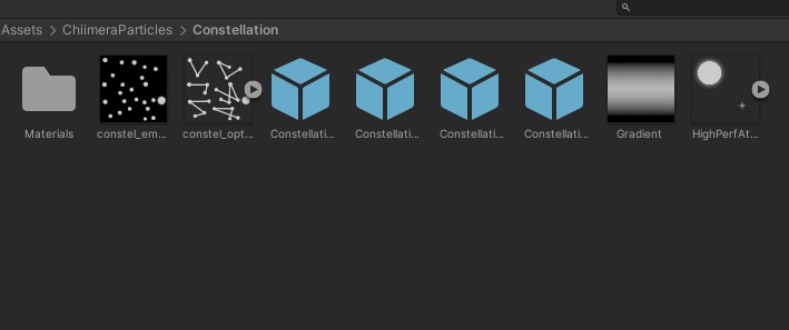 Constellation Hand Trails for VRChat