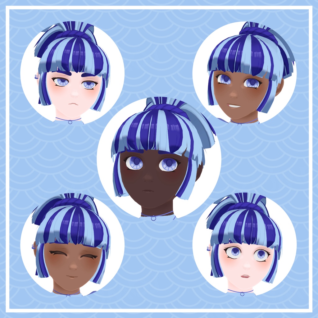 Rin Original 3D Avatar 「りん」3Ⅾモデル for VRChat