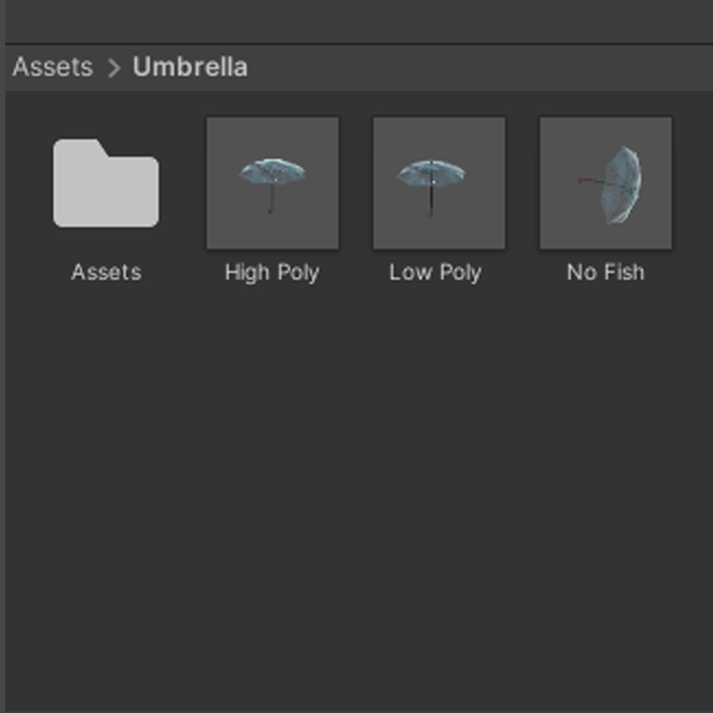 「鯉のキャノピー」 Koi Umbrella for VRChat