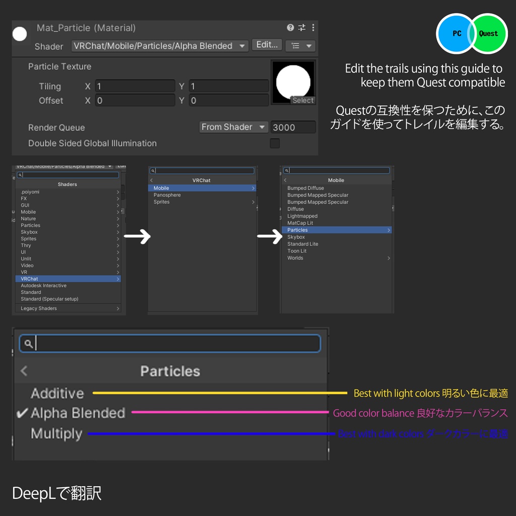 CALCULATING.... Confusion Particles for VRChat