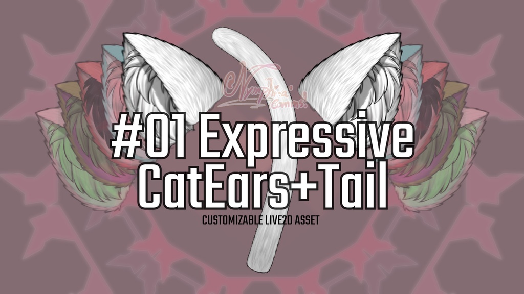 L2D Asset: Expressive Cat Ears and Tail