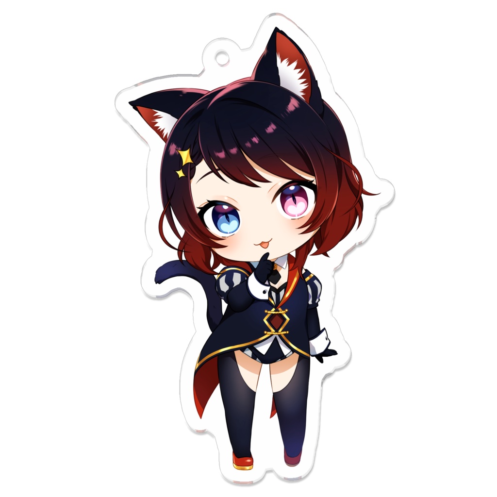 NeKo鴉 アクリルキーホルダー