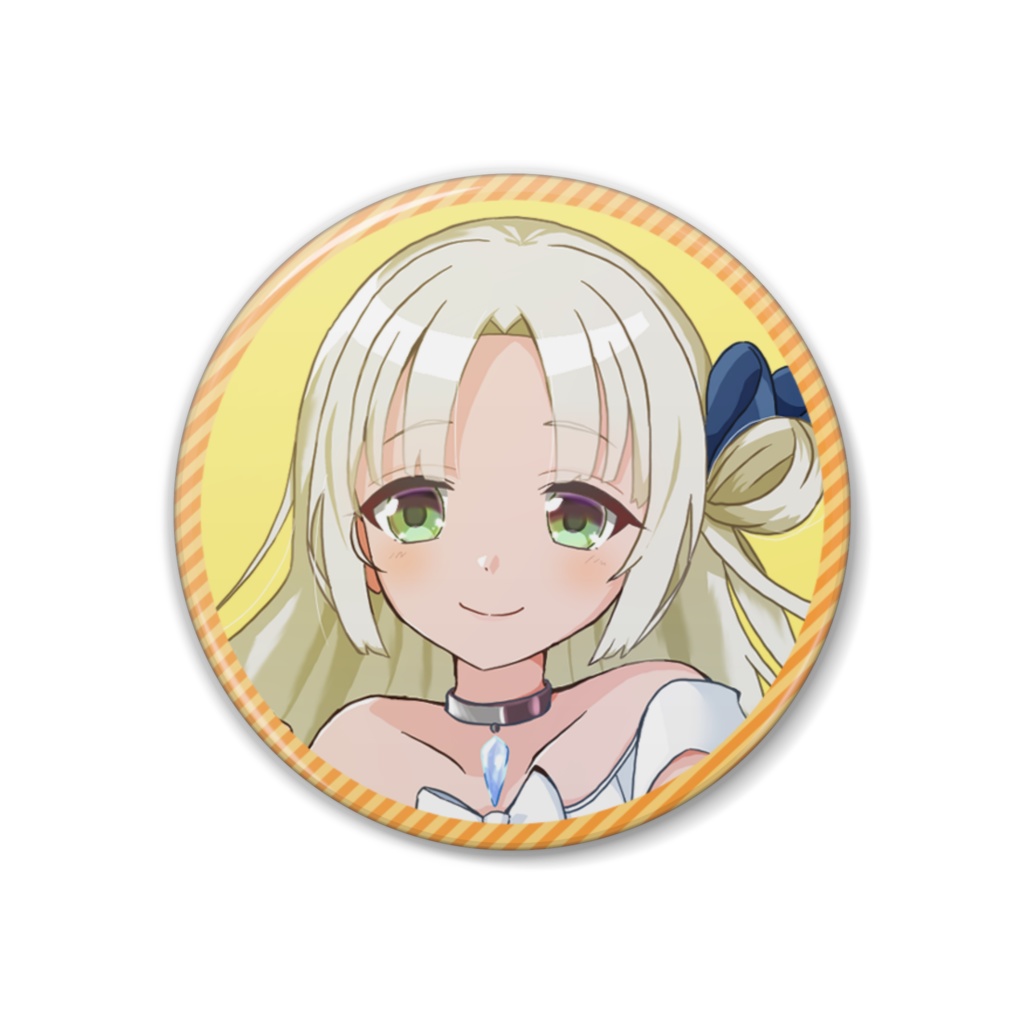 ブリムフルブリッツ 栗穂ニト 缶バッジ