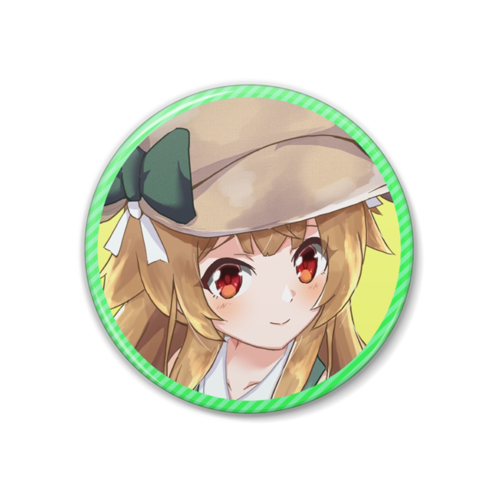 ブリムフルブリッツ 森鈴キララ 缶バッジ