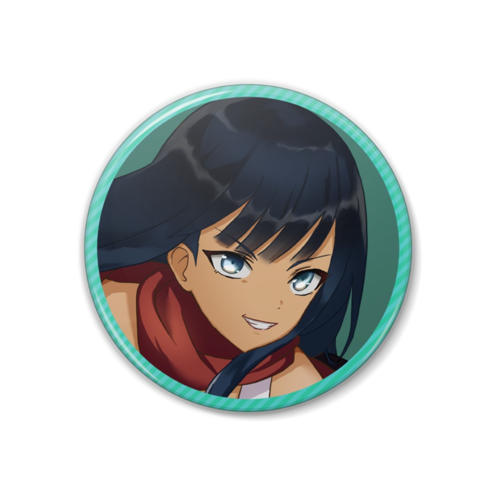 ブリムフルブリッツ 天沙リリルカ 缶バッジ