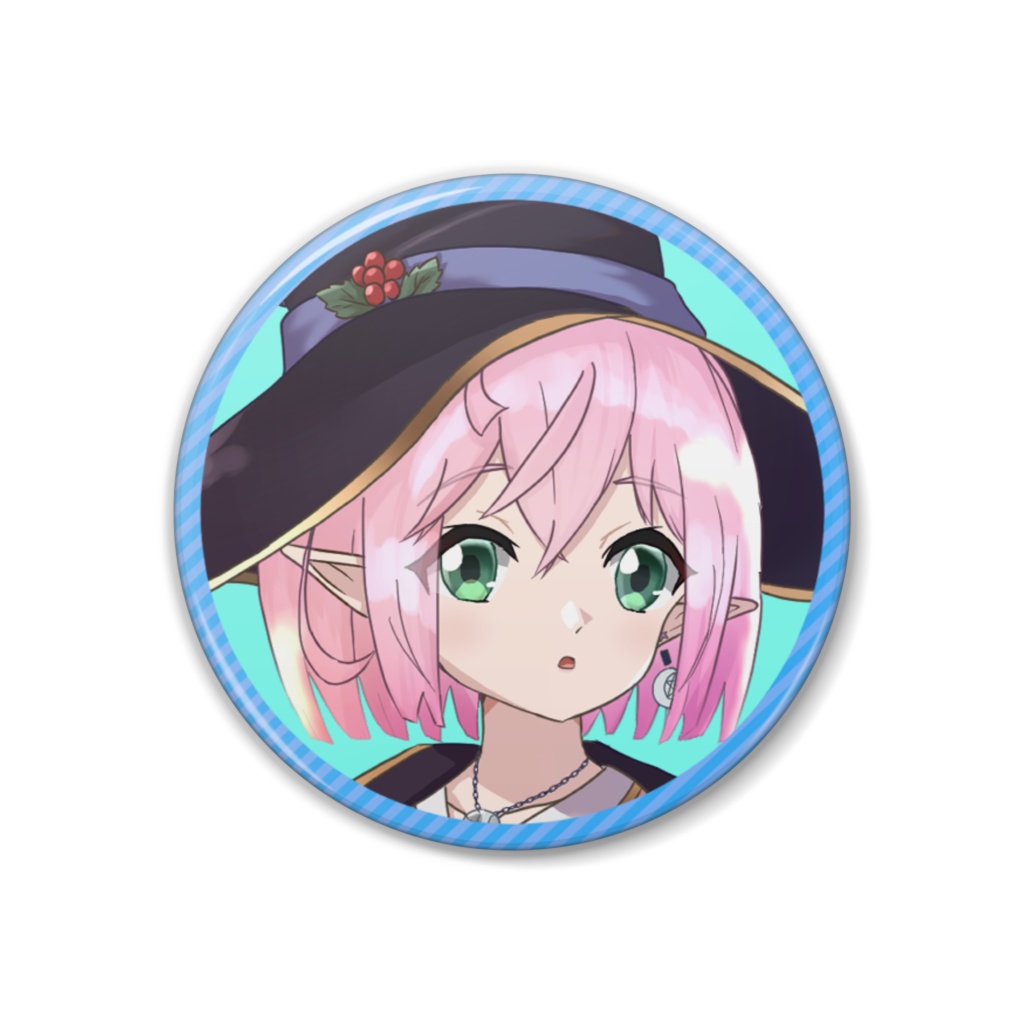 ブリムフルブリッツ イクモ・ライム 缶バッジ