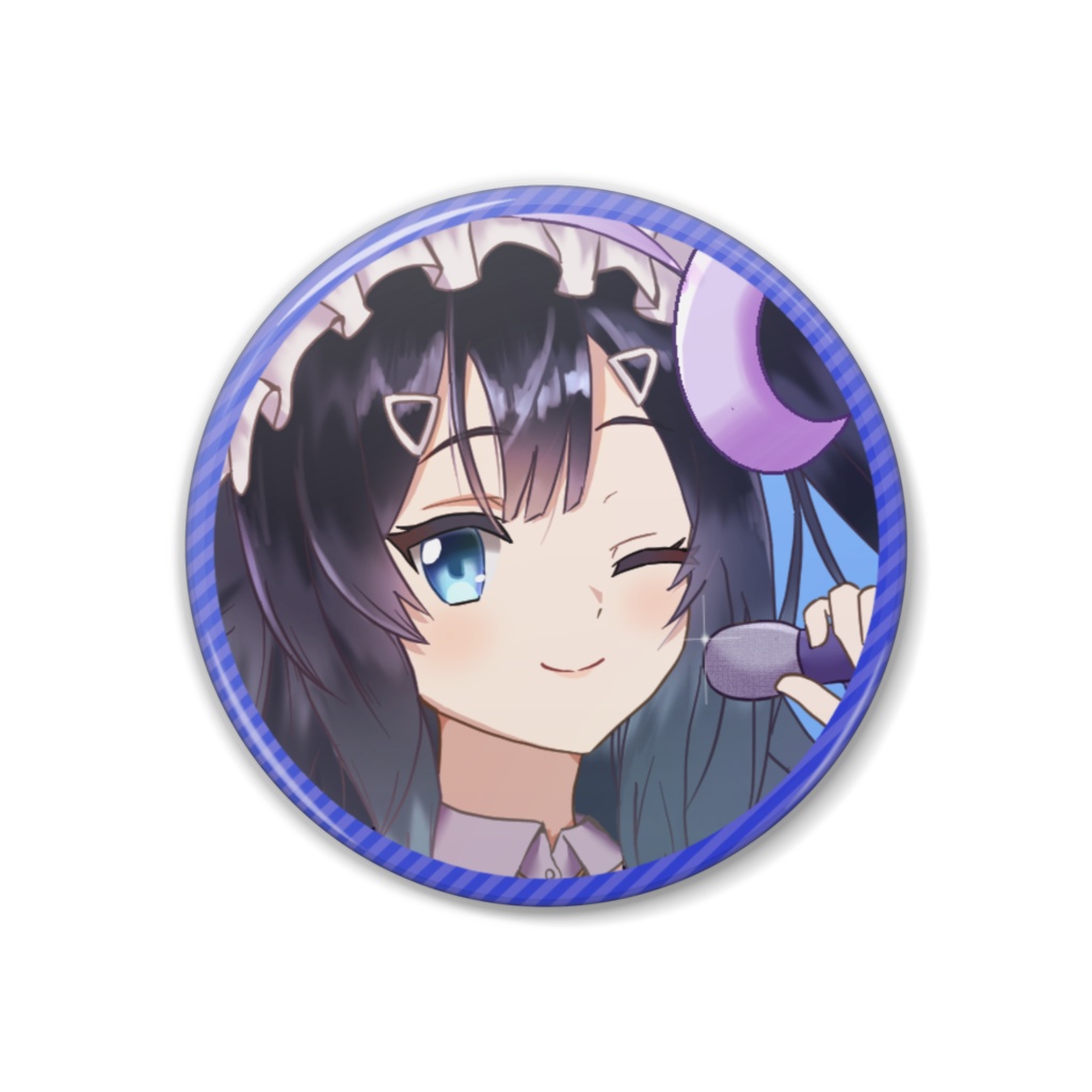 ブリムフルブリッツ 夜椎ハルカ 缶バッジ