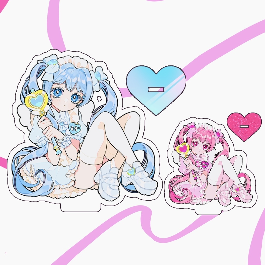 【2ﾀｲﾌﾟ】めいど天使ちゃんアクリルスタンド