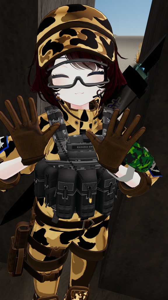 デルタフレア　DF_SURVIVAL_GAME　専用迷彩　テクスチャ