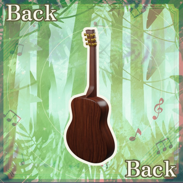 【CGモデル】アコースティックギター