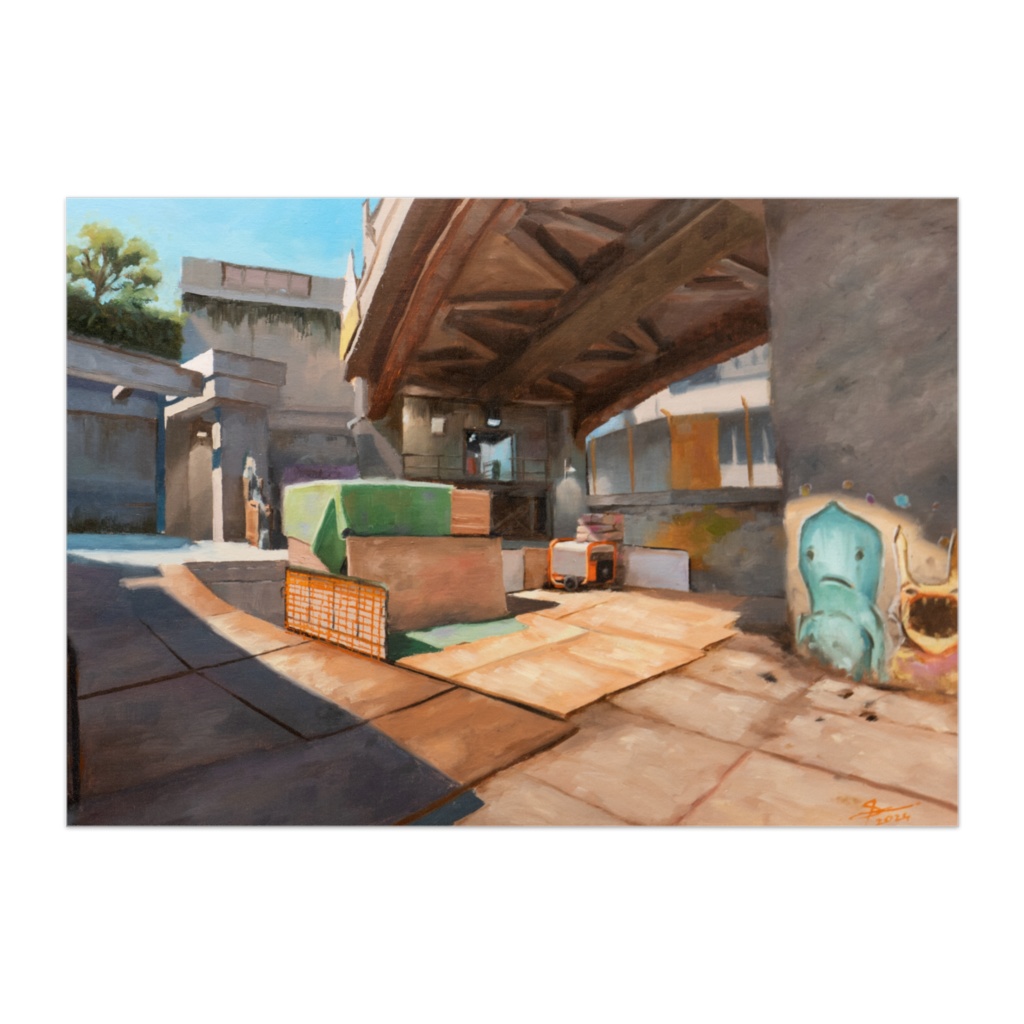 CS2 Overpass - B Site, Poster