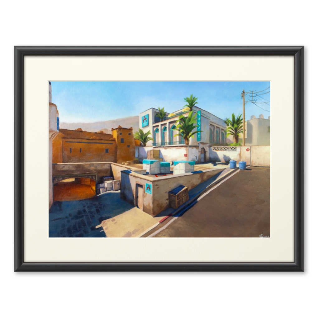 CS2 Dust2 - A Site, Primo Art