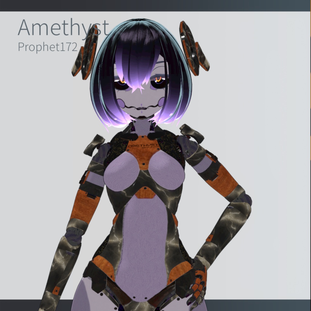 [VRC] Nuna ヌナ // Amethyst  アメジスト [Material/Texture]