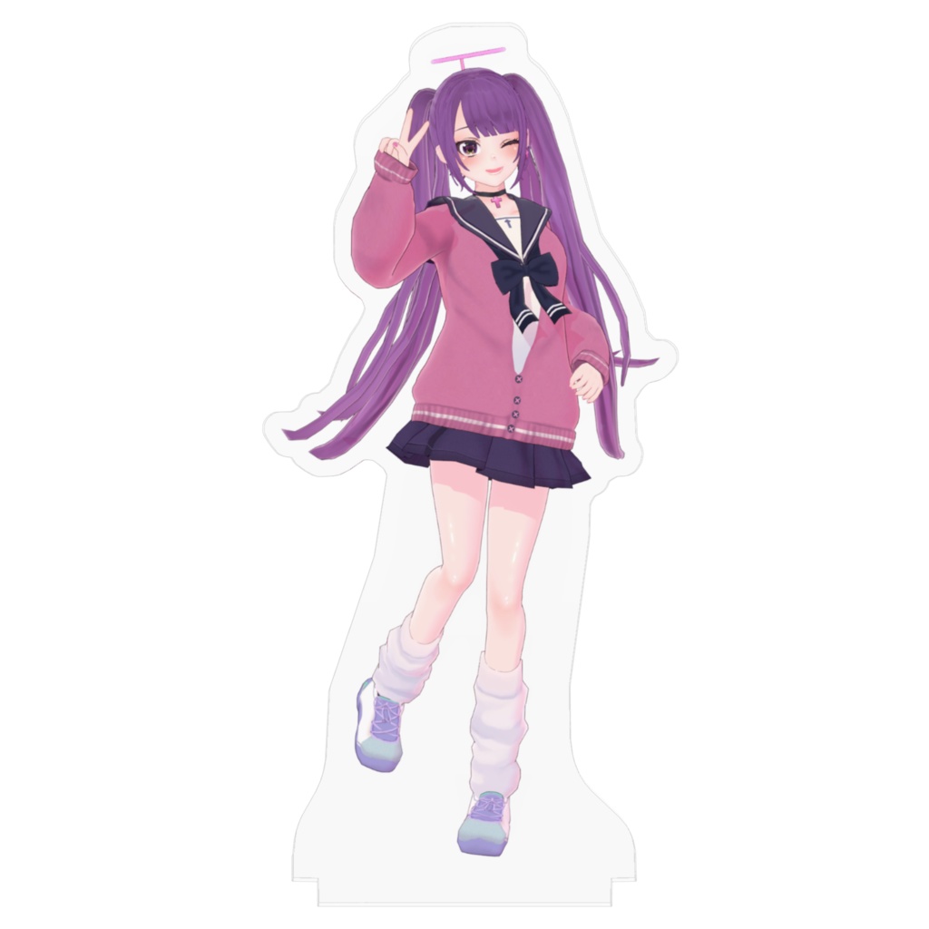 天死ちゃんアクリルフィギュア【制服Ver.】