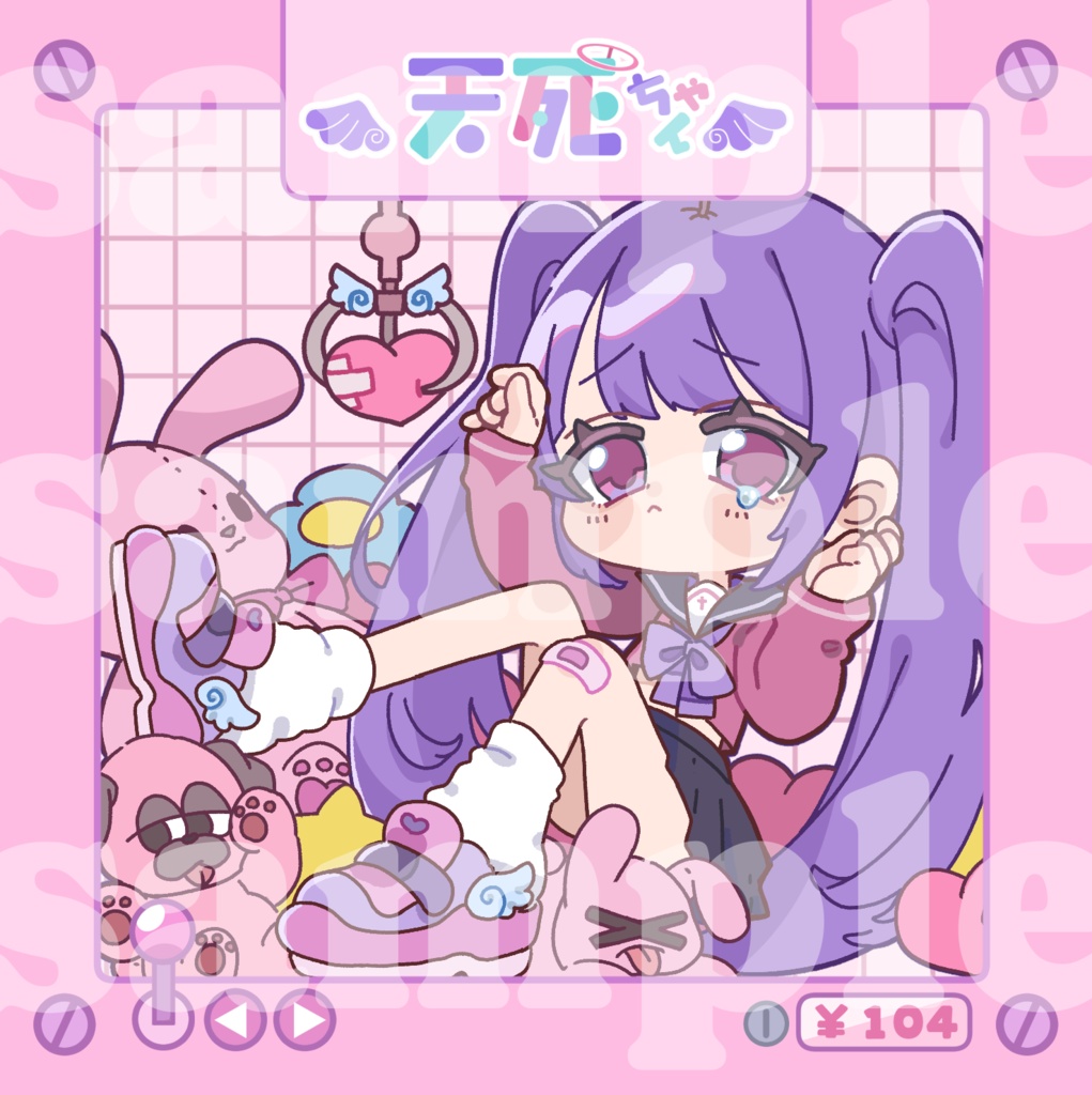 天死ちゃんアクリルジオラマ