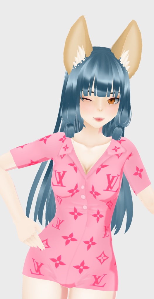 Pink LV BodySuit