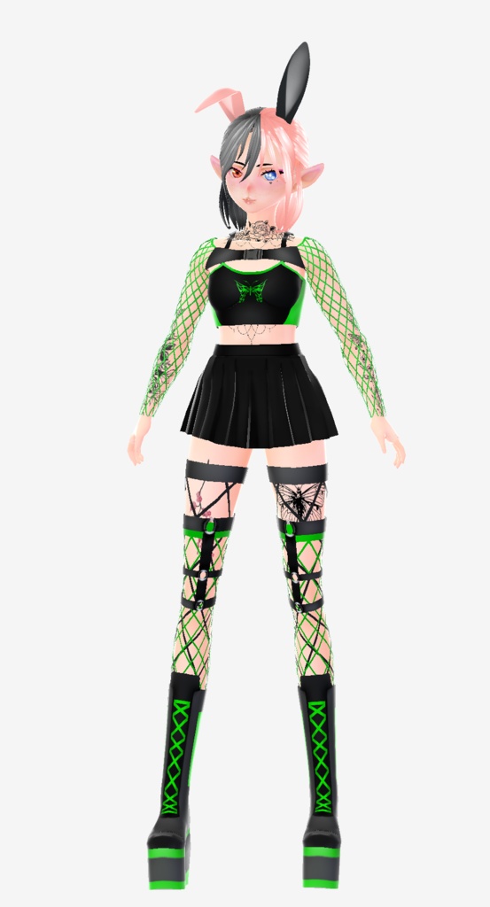 Green Festival Outfit