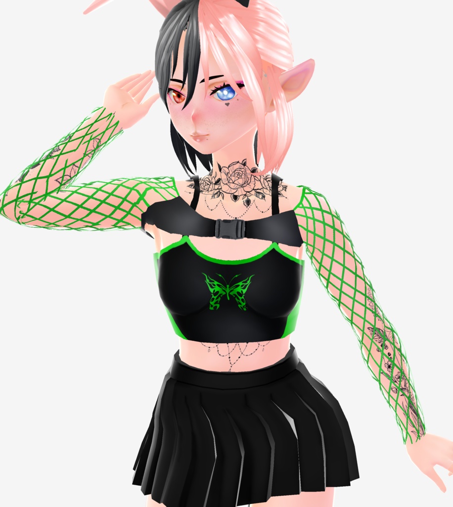 Green Festival Outfit
