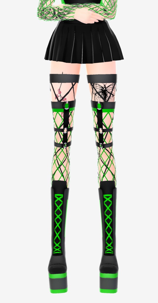 Green Festival Outfit