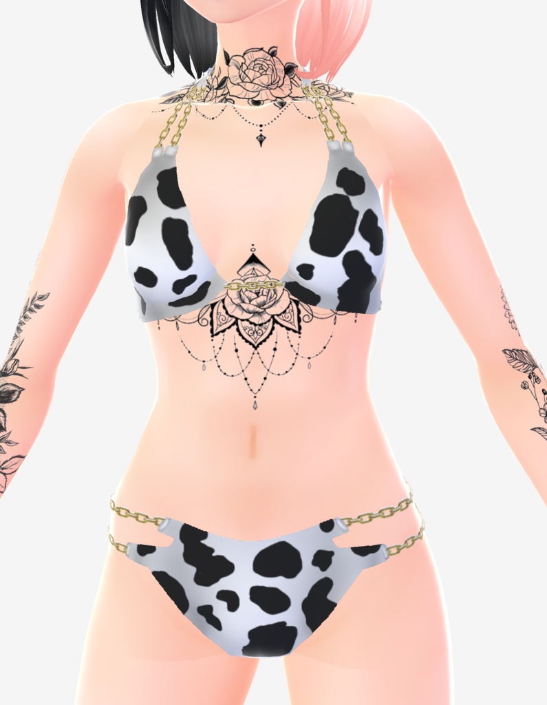 Cow Print Swimsuit