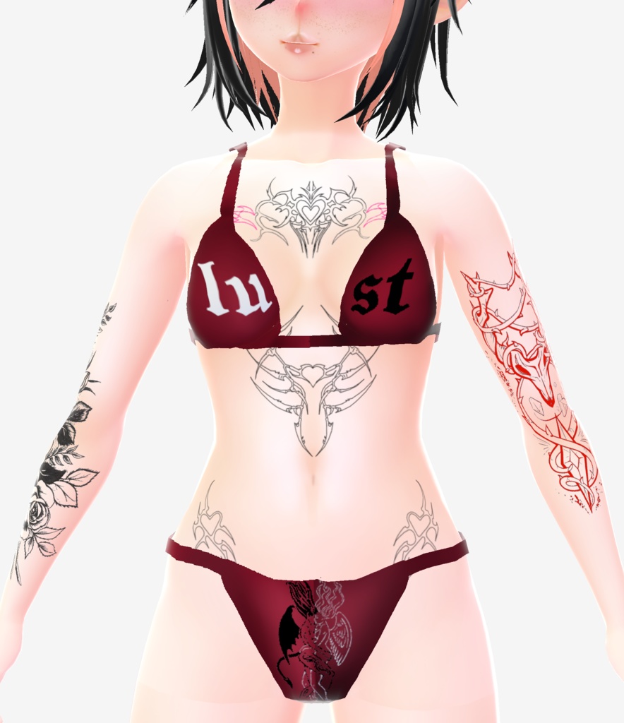 Two-Tone Lust Swimsuit 