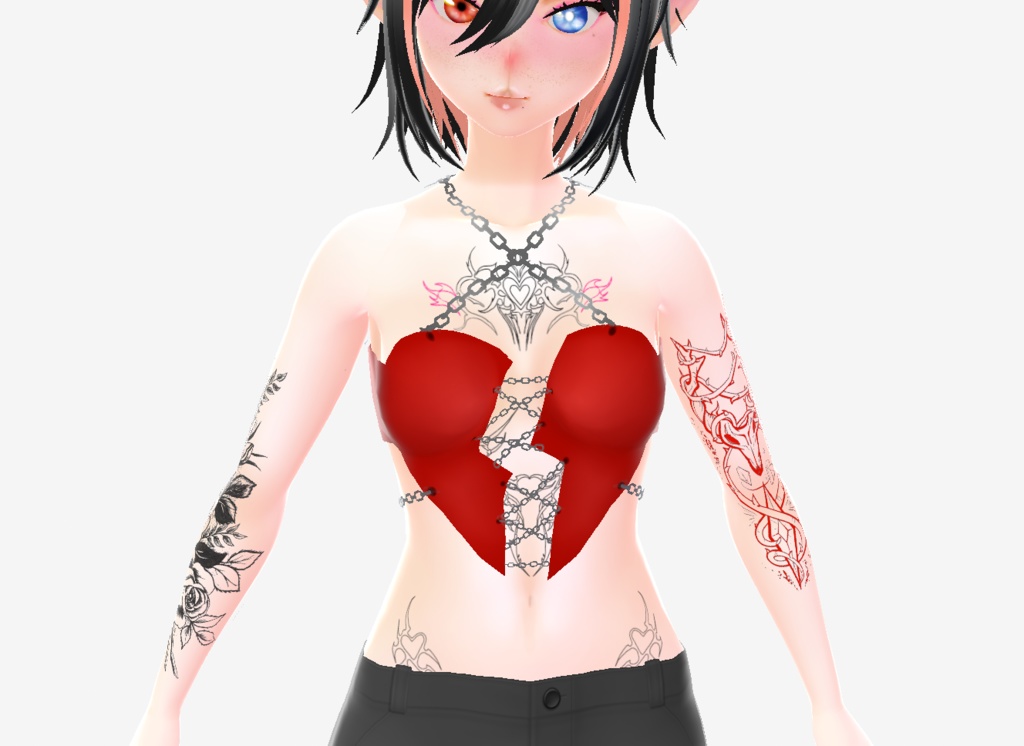 Split Heart Top