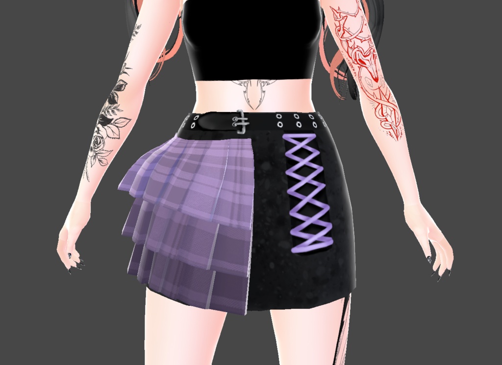 Ruffle Lace Skirt