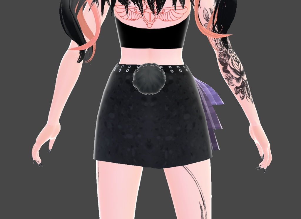Ruffle Lace Skirt