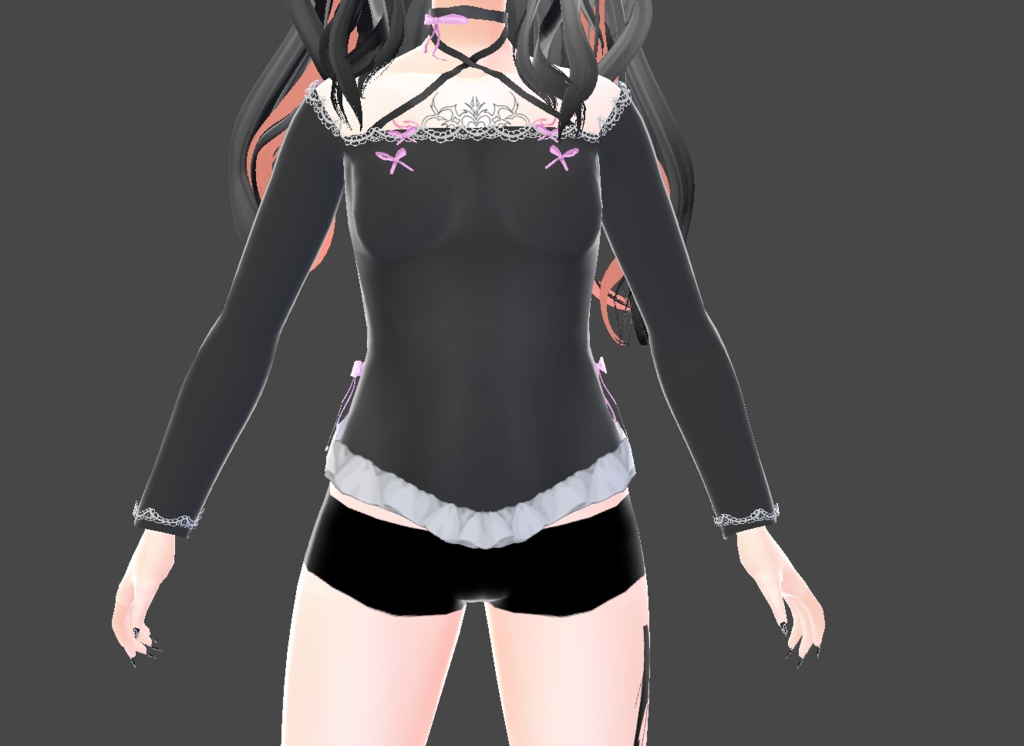 Lace and Bow Top