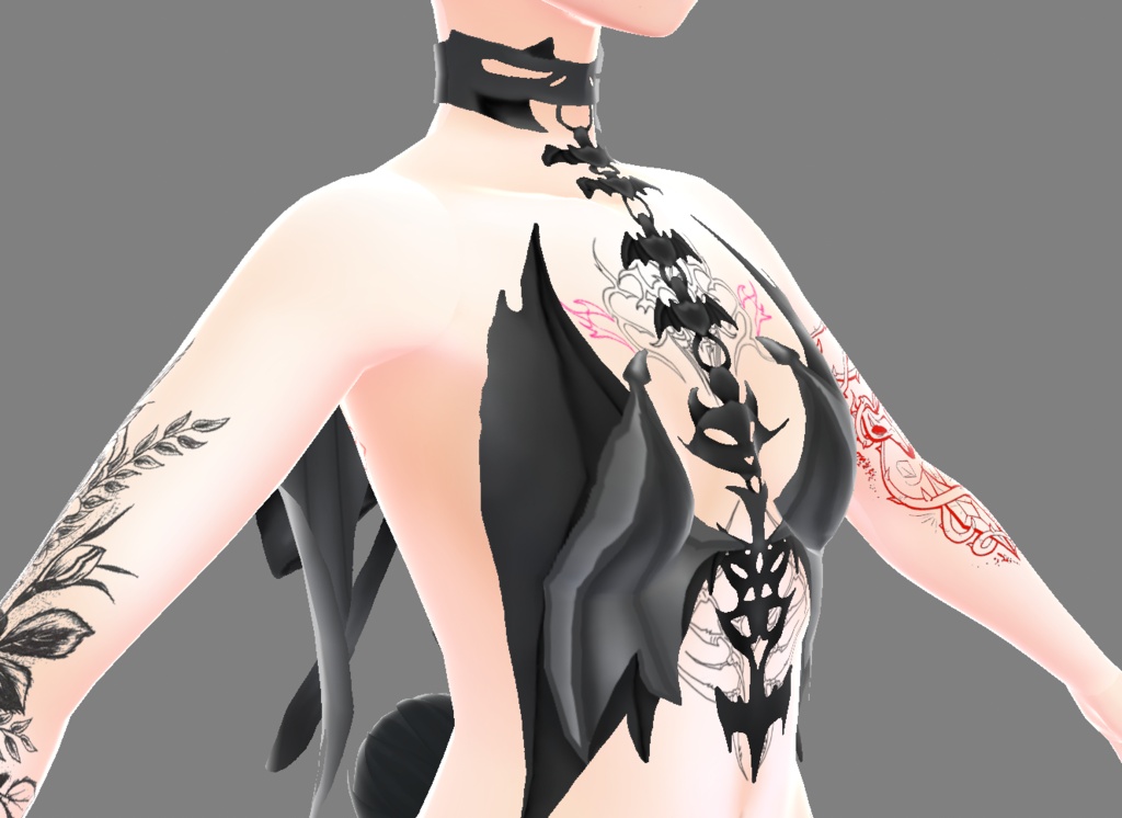Bat Top With Wings
